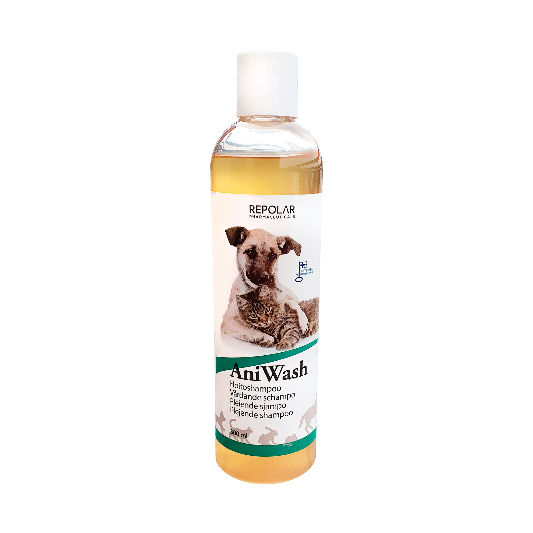 AniWash Hoitoshampoo - Hellävarainen ja kosteuttava shampoo, PÄIVÄYSTUOTE -50 %