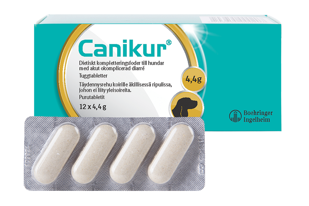 Canikur Tabletti - Akuutin ripulin hoitoon