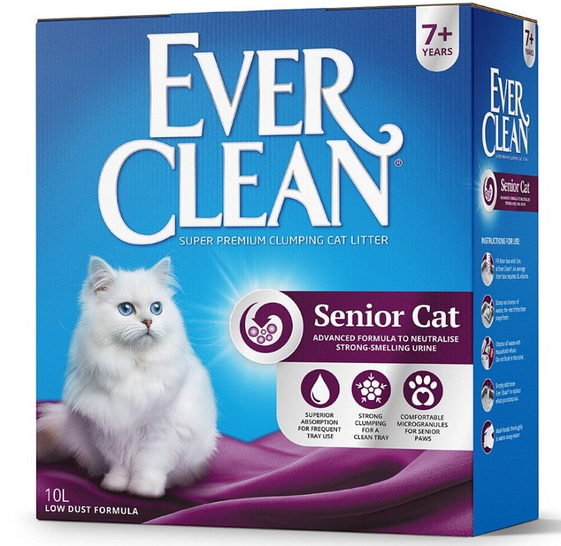 Ever Clean® Senior kissanhiekka 10 L