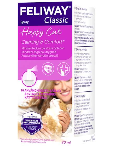Feliway Classic - Feromonisuihke kissoille 60 ml