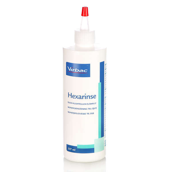 Hexarinse suuhuuhde koirille ja kissoille 237 ml