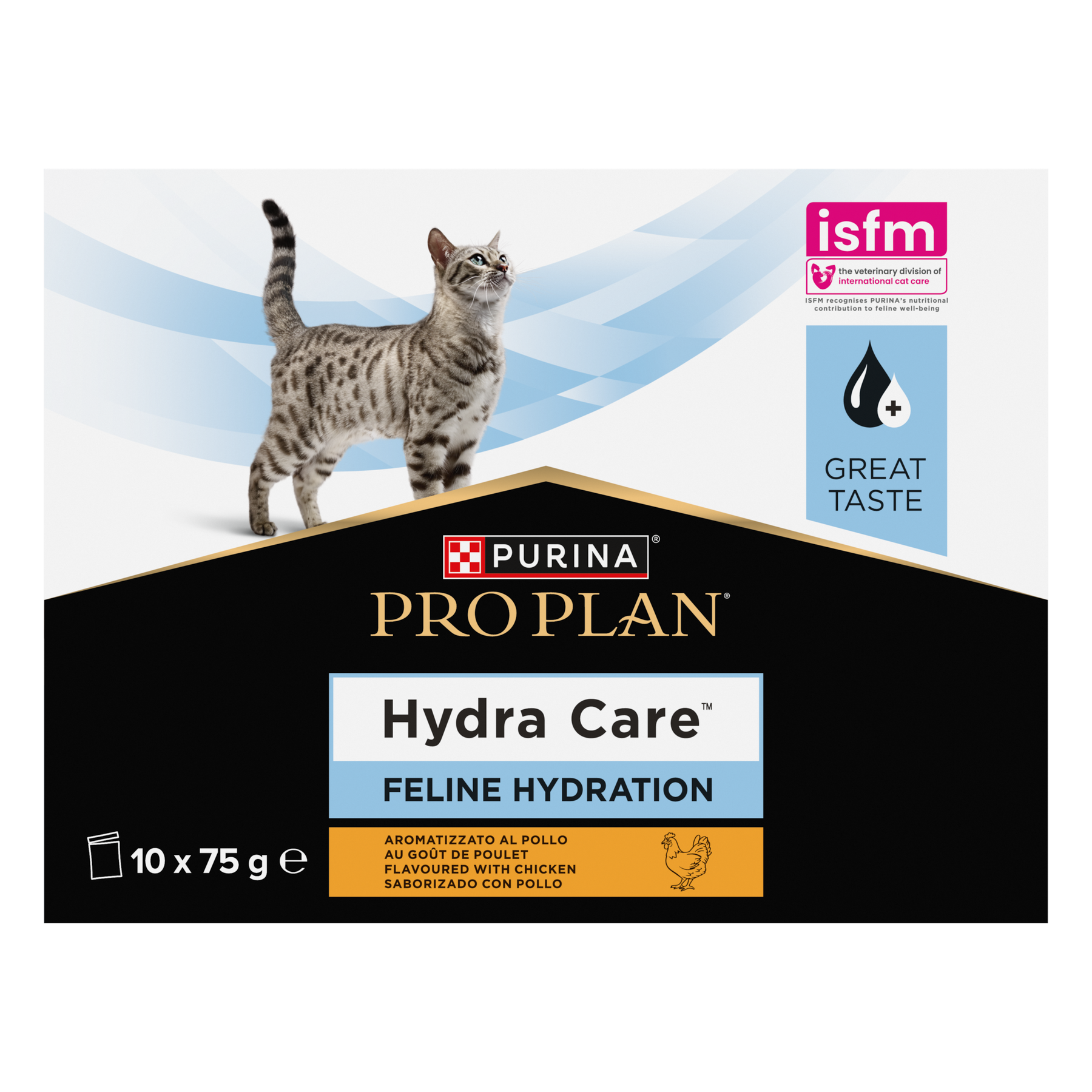 PURINA® PRO PLAN® Hydra Care™ Nesteytyslisä kissoille, kananmakuinen