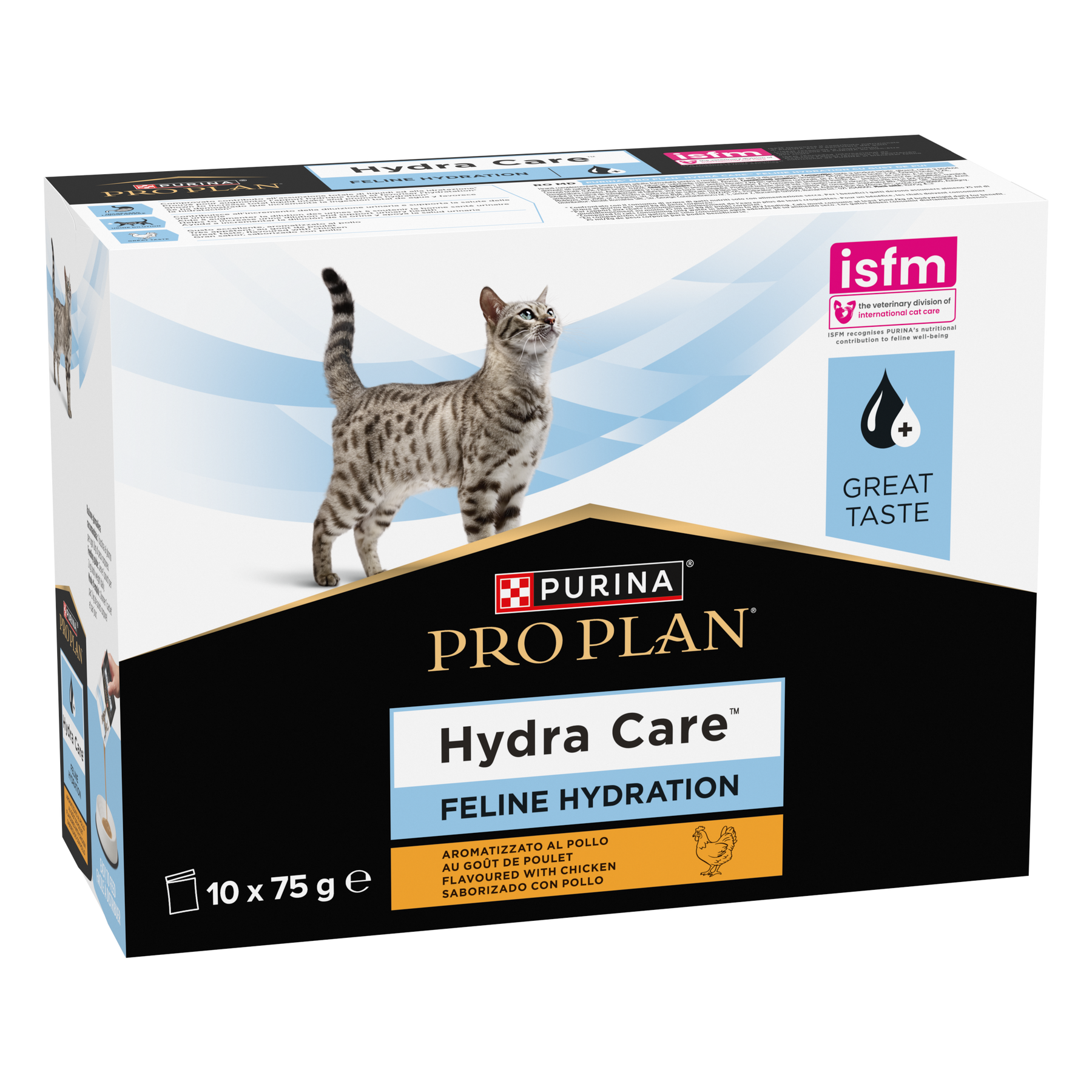 PURINA® PRO PLAN® Hydra Care™ Nesteytyslisä kissoille, kananmakuinen