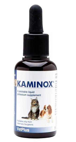 Kaminox® - Kissojen hypokalemiaan