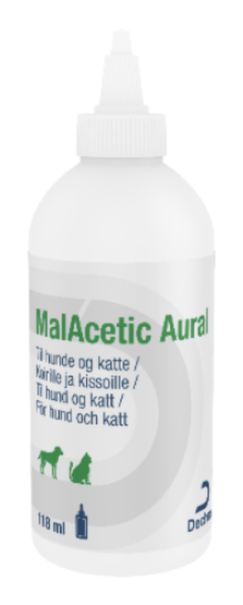 Malacetic Aural - liuos korvien puhdistukseen 118 ml