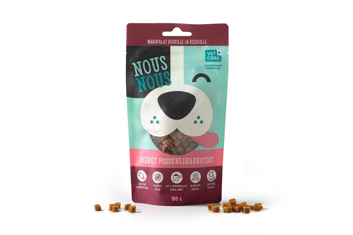 NousNous Pienet possunlihakuutiot 100 g