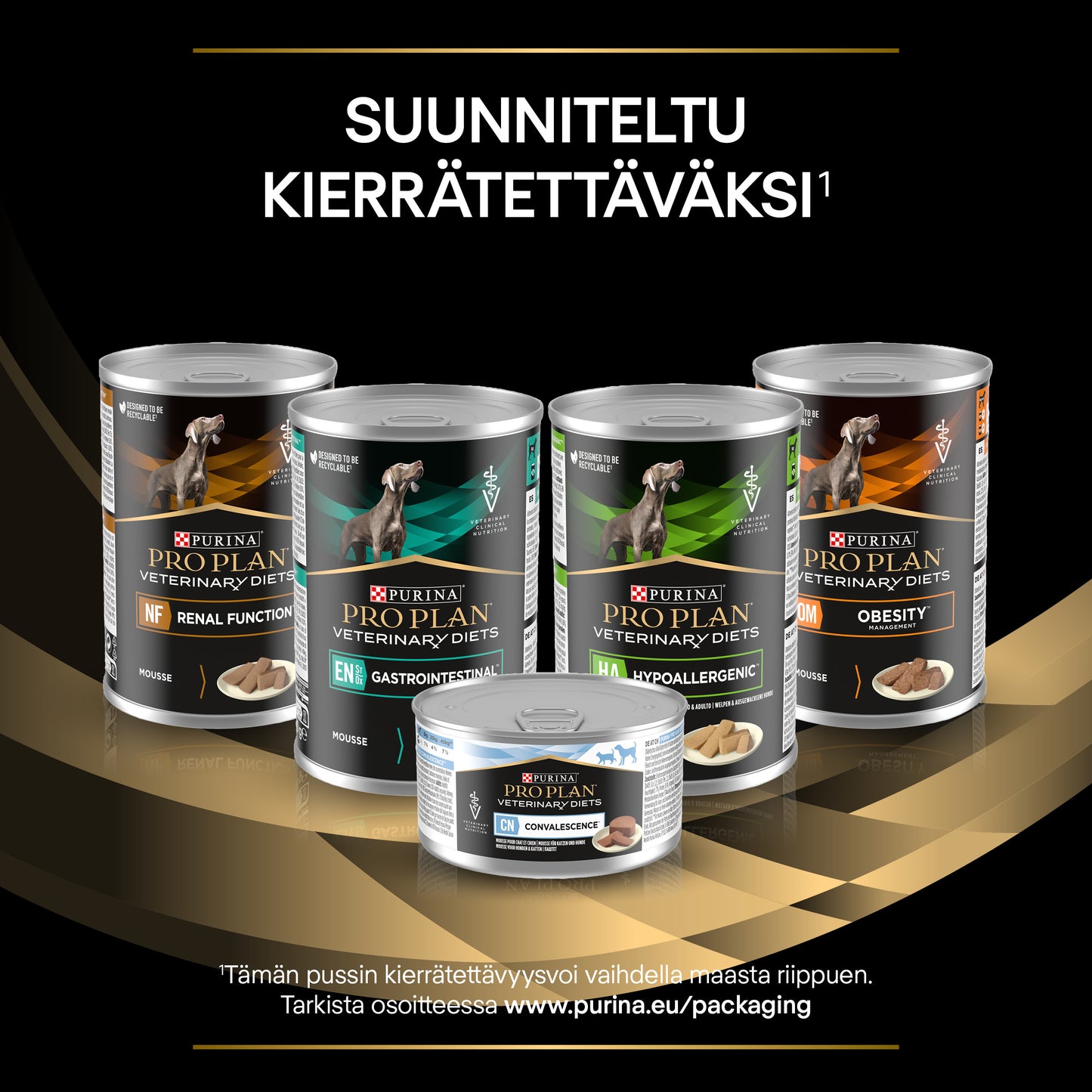 PURINA® PRO PLAN® VETERINARY DIETS EN Gastrointestinal™ Märkäruoka.