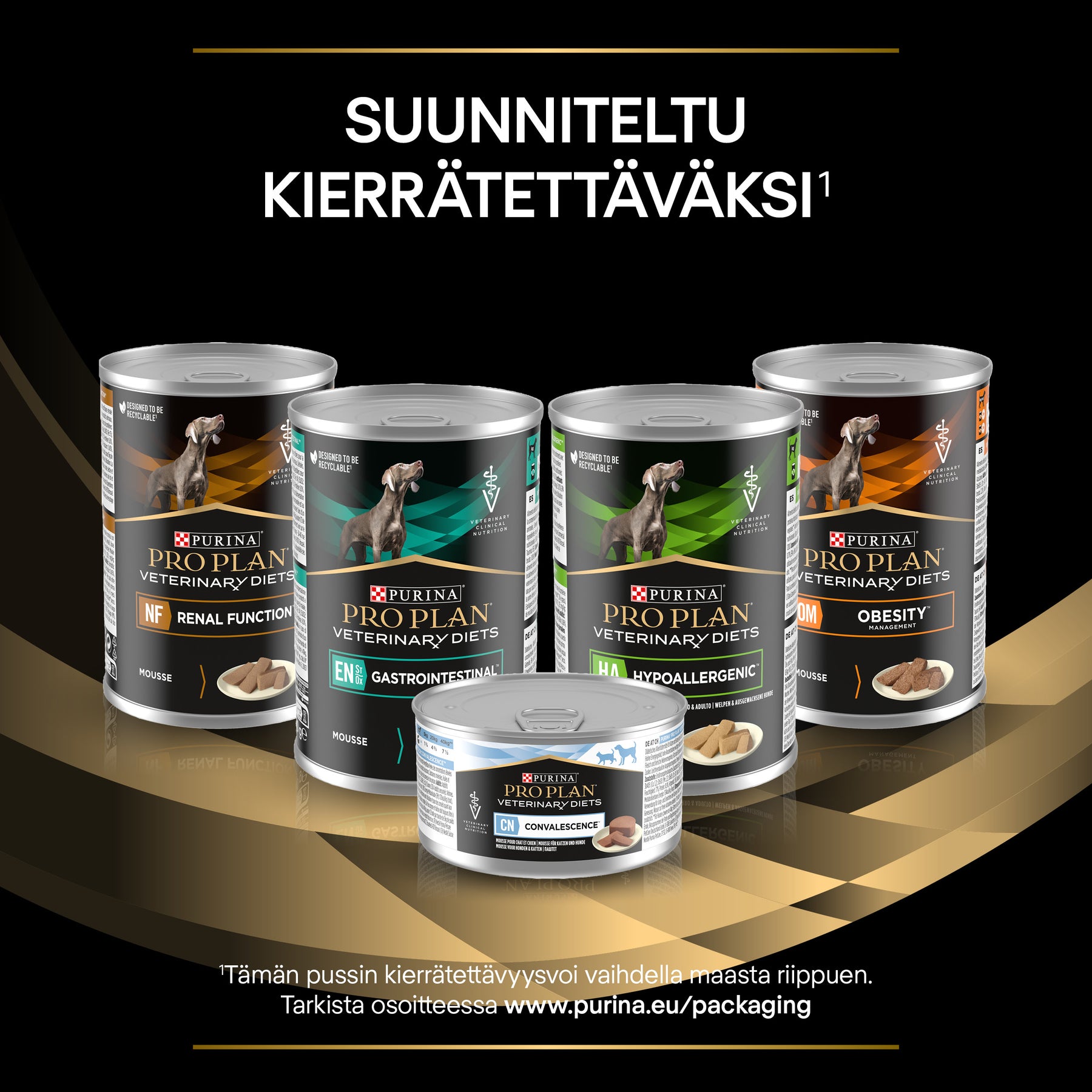 PURINA® PRO PLAN® VETERINARY DIETS EN Gastrointestinal™ Märkäruoka.