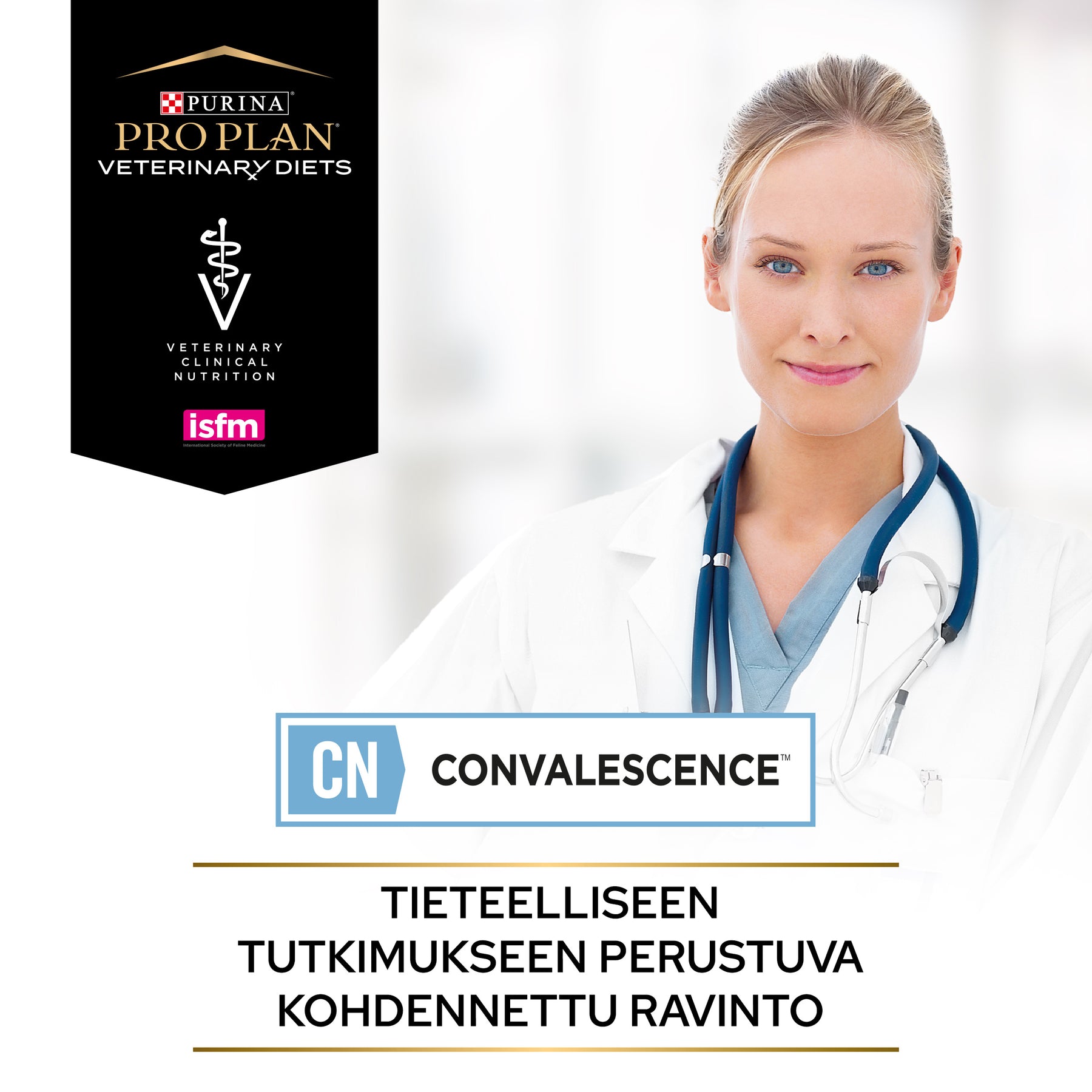 PURINA® PRO PLAN® VETERINARY DIETS CN Convalescence™ Märkäruoka kissoille ja koirille.