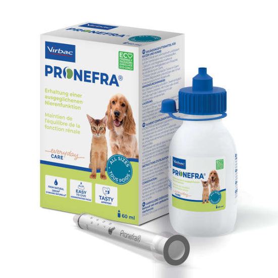 Pronefra® - Munuaisten vajaatoiminnan hoidon tueksi koirille ja kissoille 60 ml