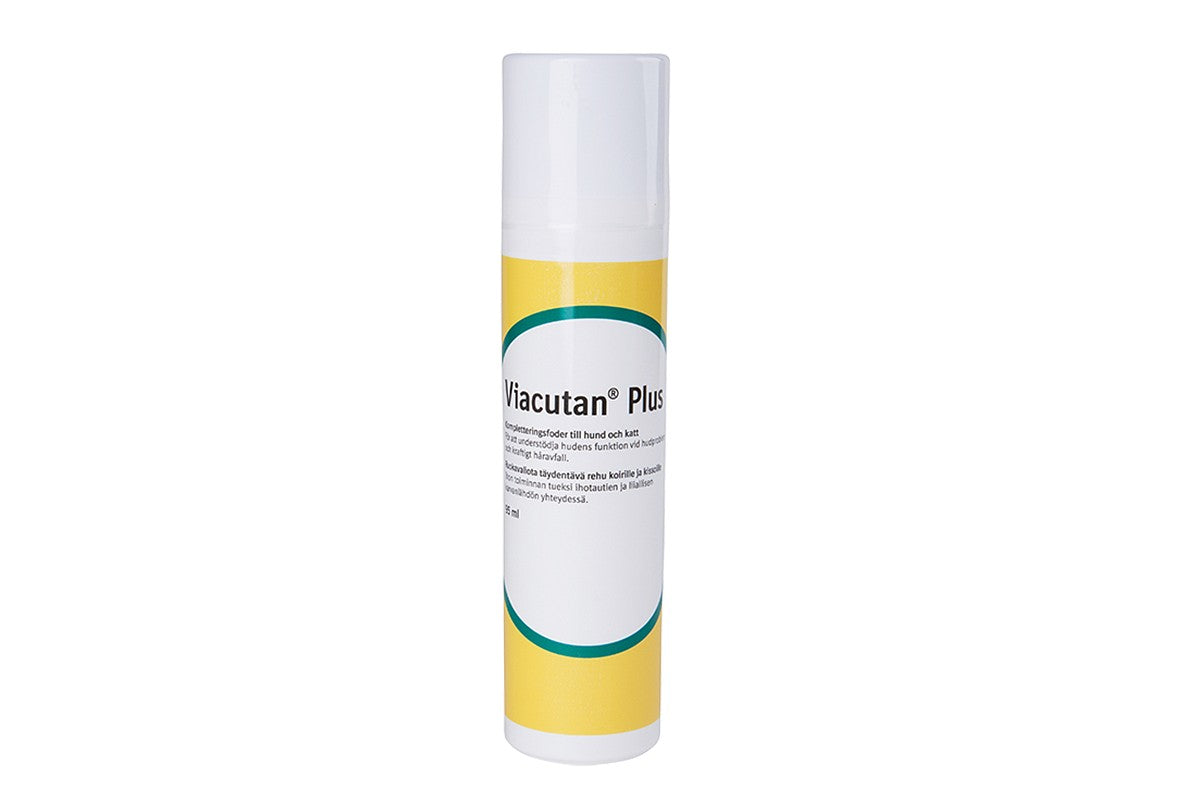 Viacutan® Plus liuos - Ihon hyvinvoinnin tueksi koirille ja kissoille 95 ml