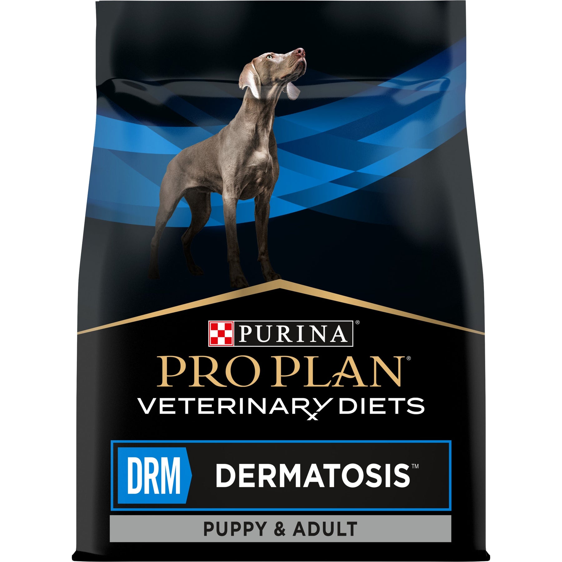PURINA® PRO PLAN® VETERINARY DIETS DRM Dermatosis® ruokapakkaus.