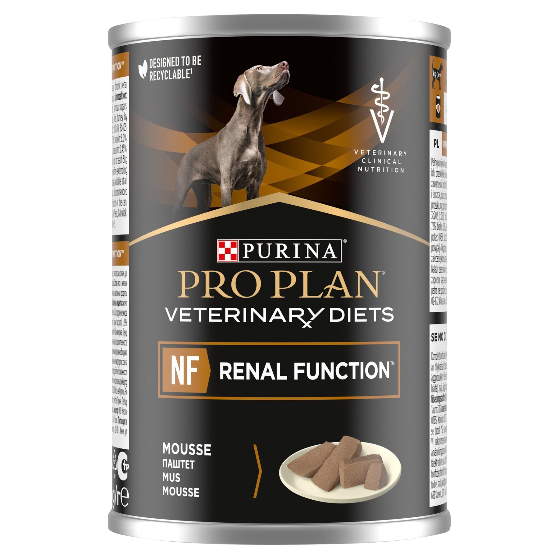 PURINA® PRO PLAN® Veterinary Diets NF Renal Funktion märkäruoka.