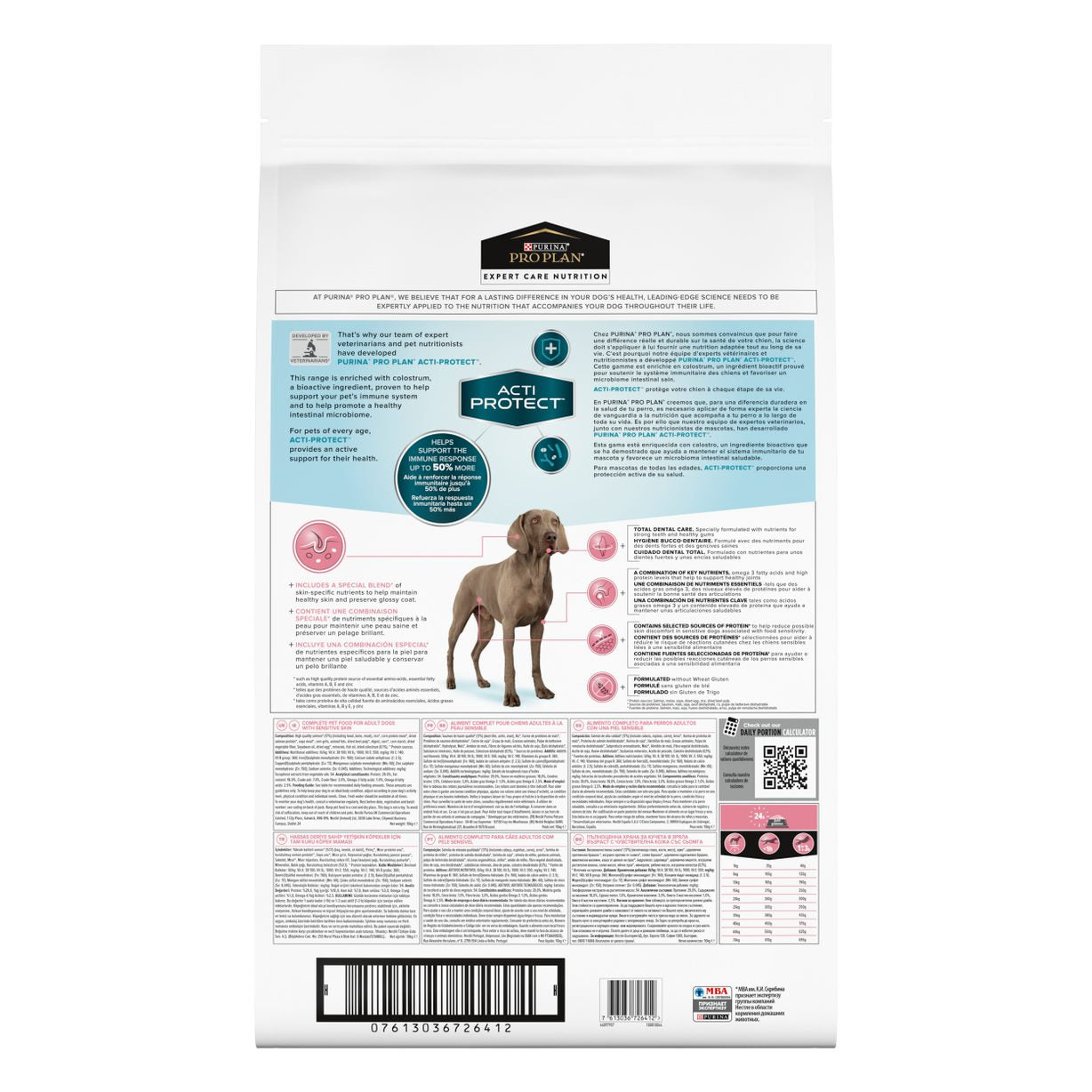 PURINA® PRO PLAN® Expert Care Nutrition - Acti-Protect™ Adult Derma Care.