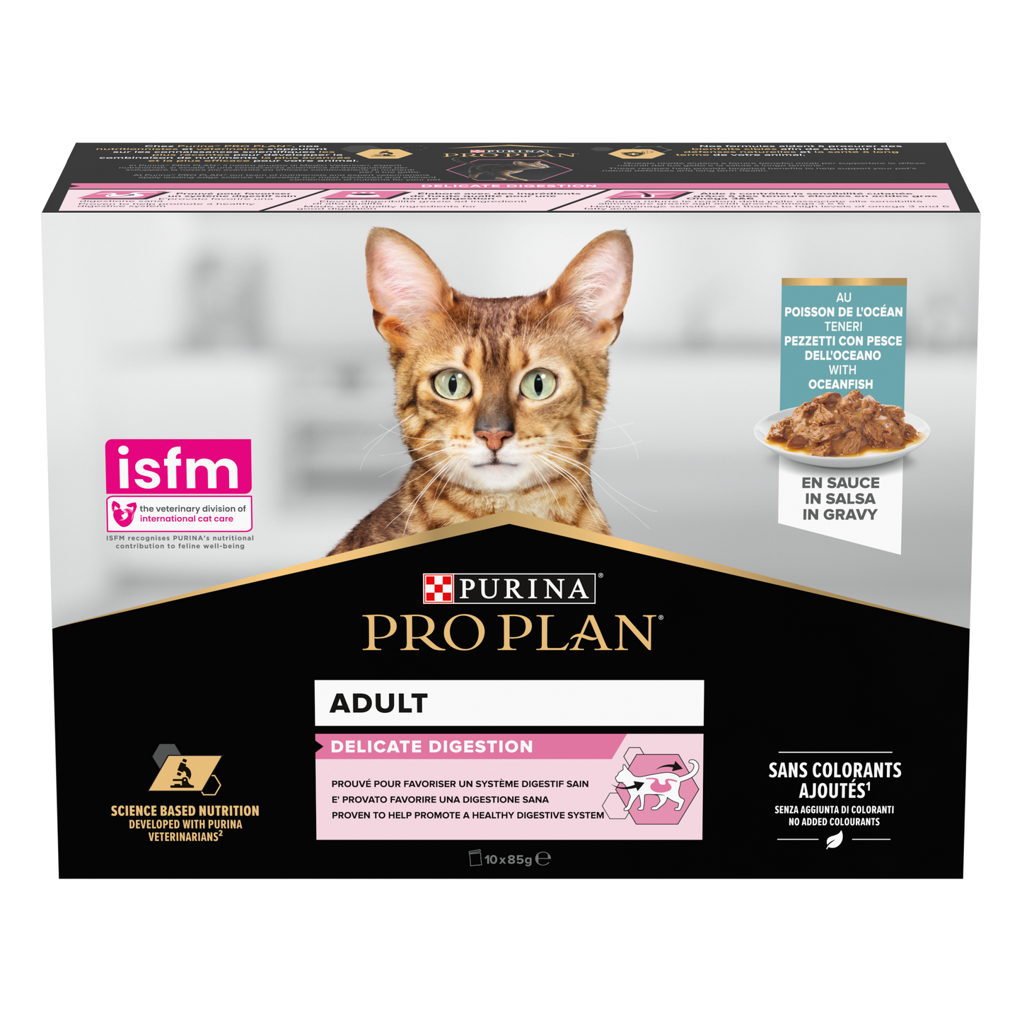 PURINA® PRO PLAN Adult Delicate Digestion Ocean Fish 10x85 g