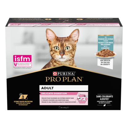 PURINA® PRO PLAN Adult Delicate Digestion Ocean Fish 10x85 g