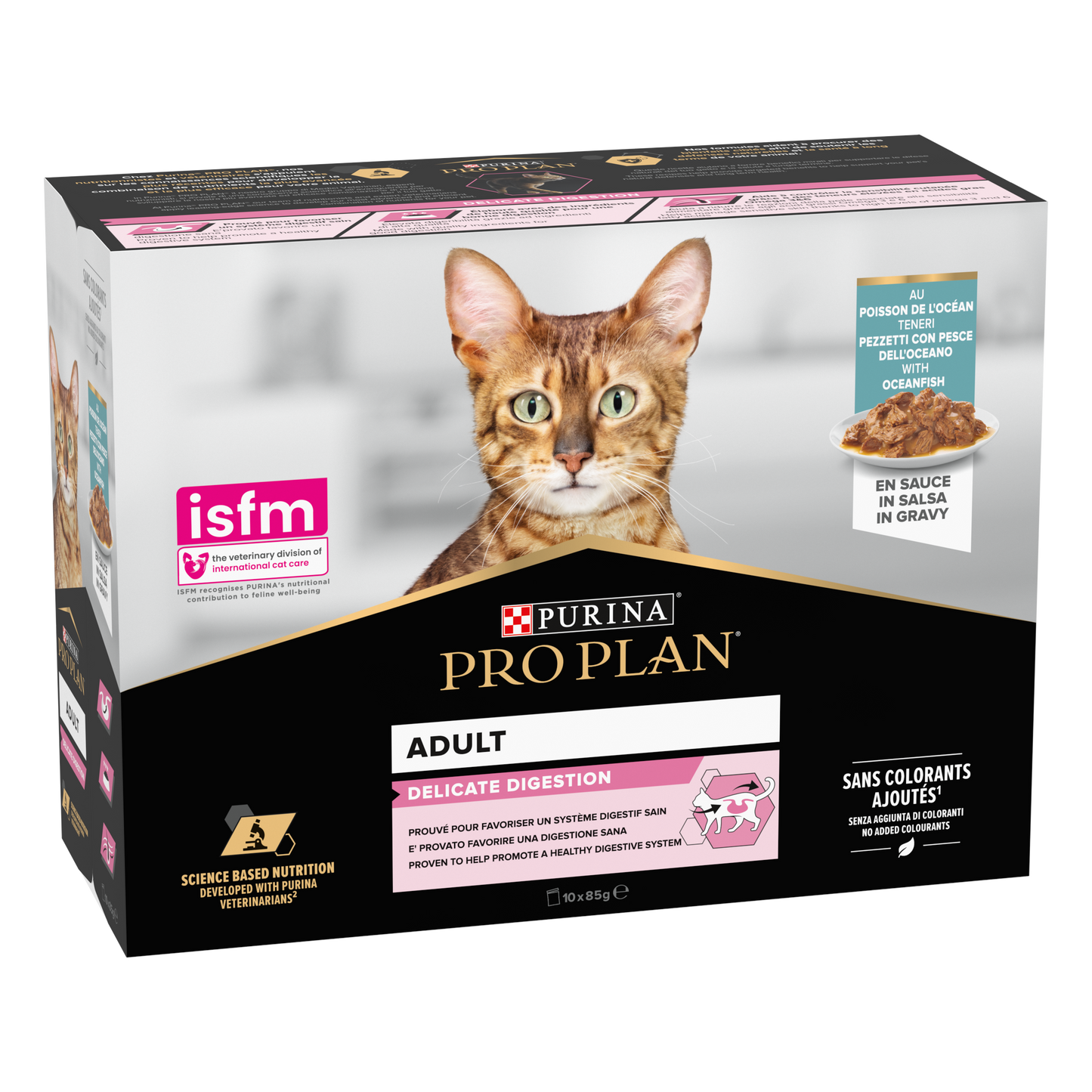 PURINA® PRO PLAN Adult Delicate Digestion Ocean Fish 10x85 g