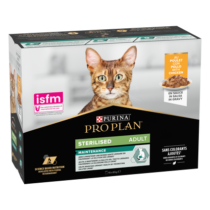 PURINA® PRO PLAN® Sterilised Maintenance Adult 10x85 g