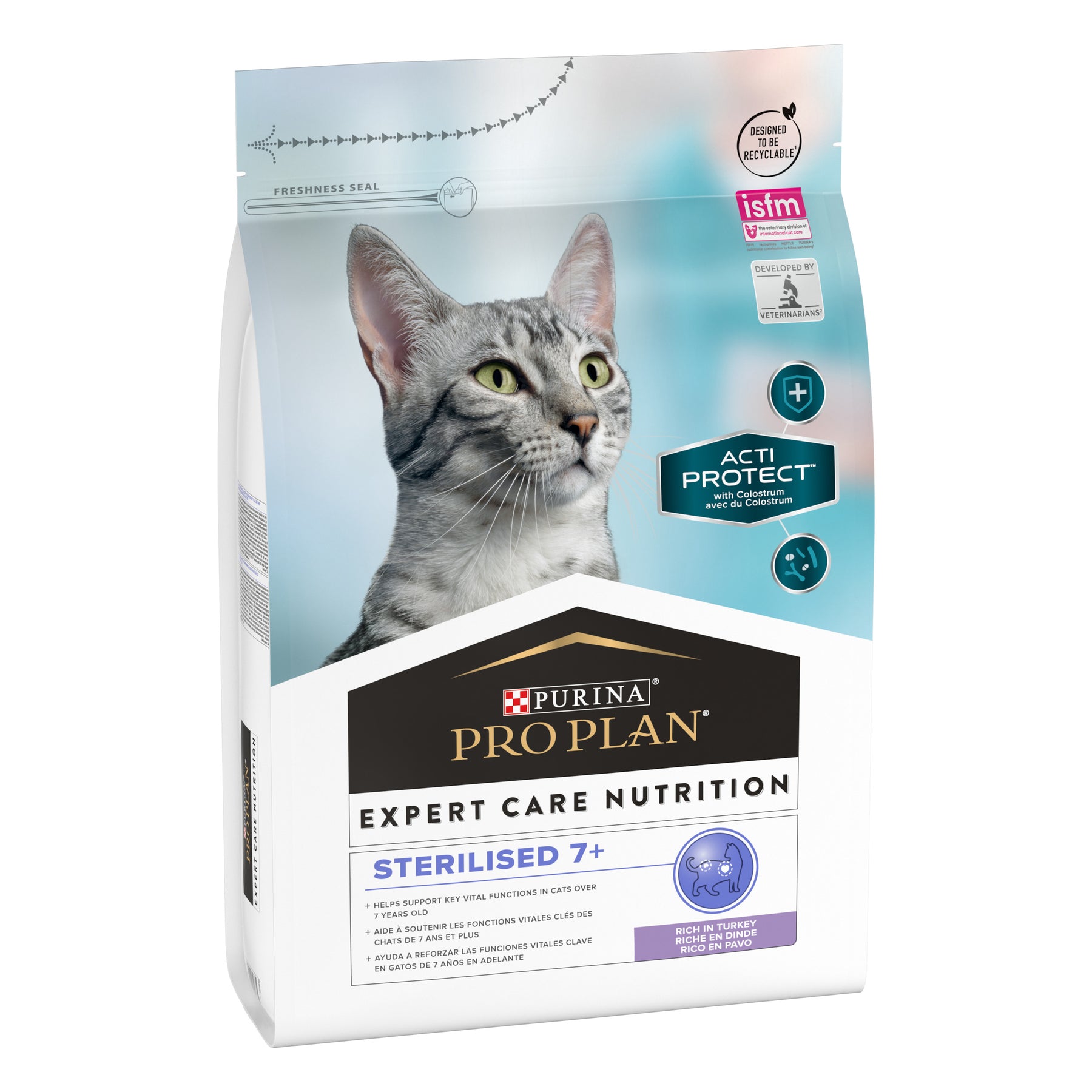 PURINA® PRO PLAN® Expert Care Nutrition - Acti-Protect™ Sterilised 7 + kissanruoka.