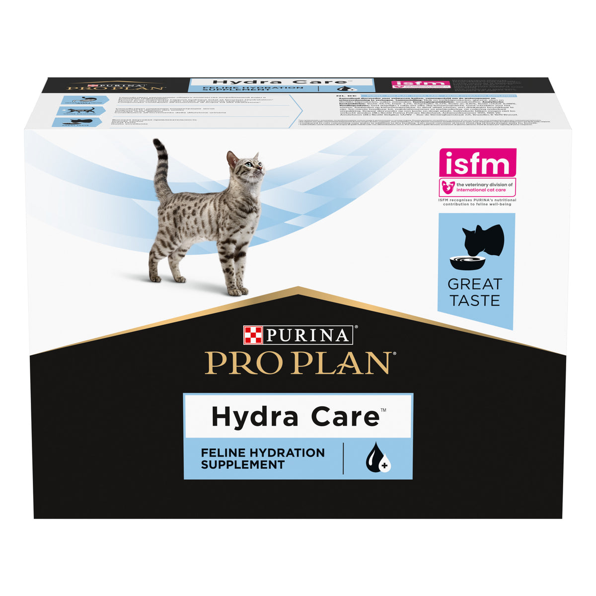 PURINA® PRO PLAN® Hydra Care™ Nesteytyslisä kissoille.