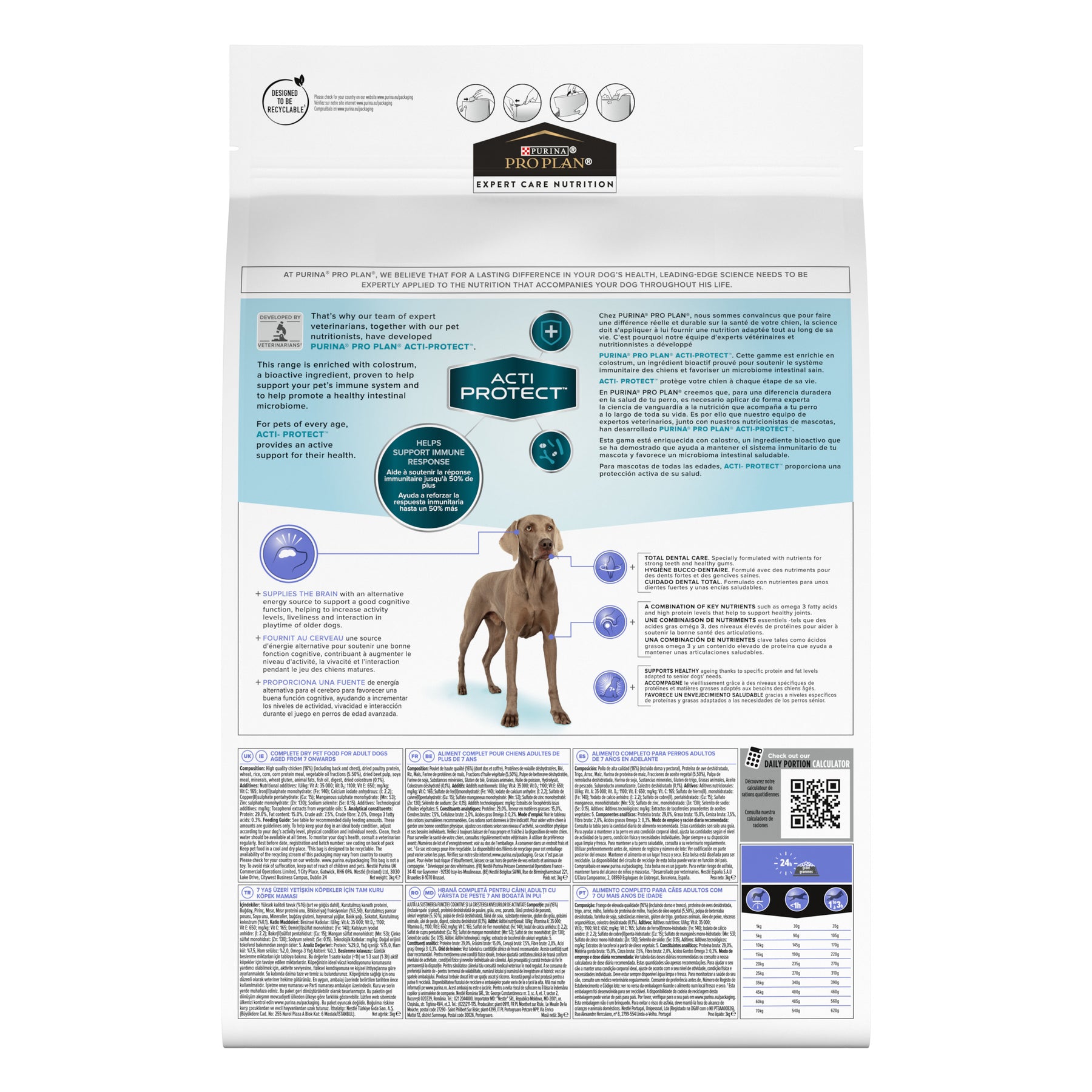 PURINA® PRO PLAN® Expert Care Nutrition - Acti-Protect™ Adult 7+.