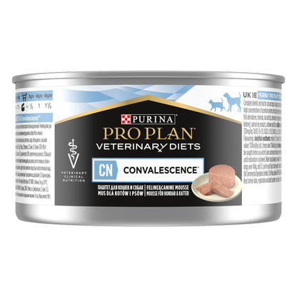 PURINA® PRO PLAN® VETERINARY DIETS CN Convalescence™ Märkäruoka kissoille ja koirille.