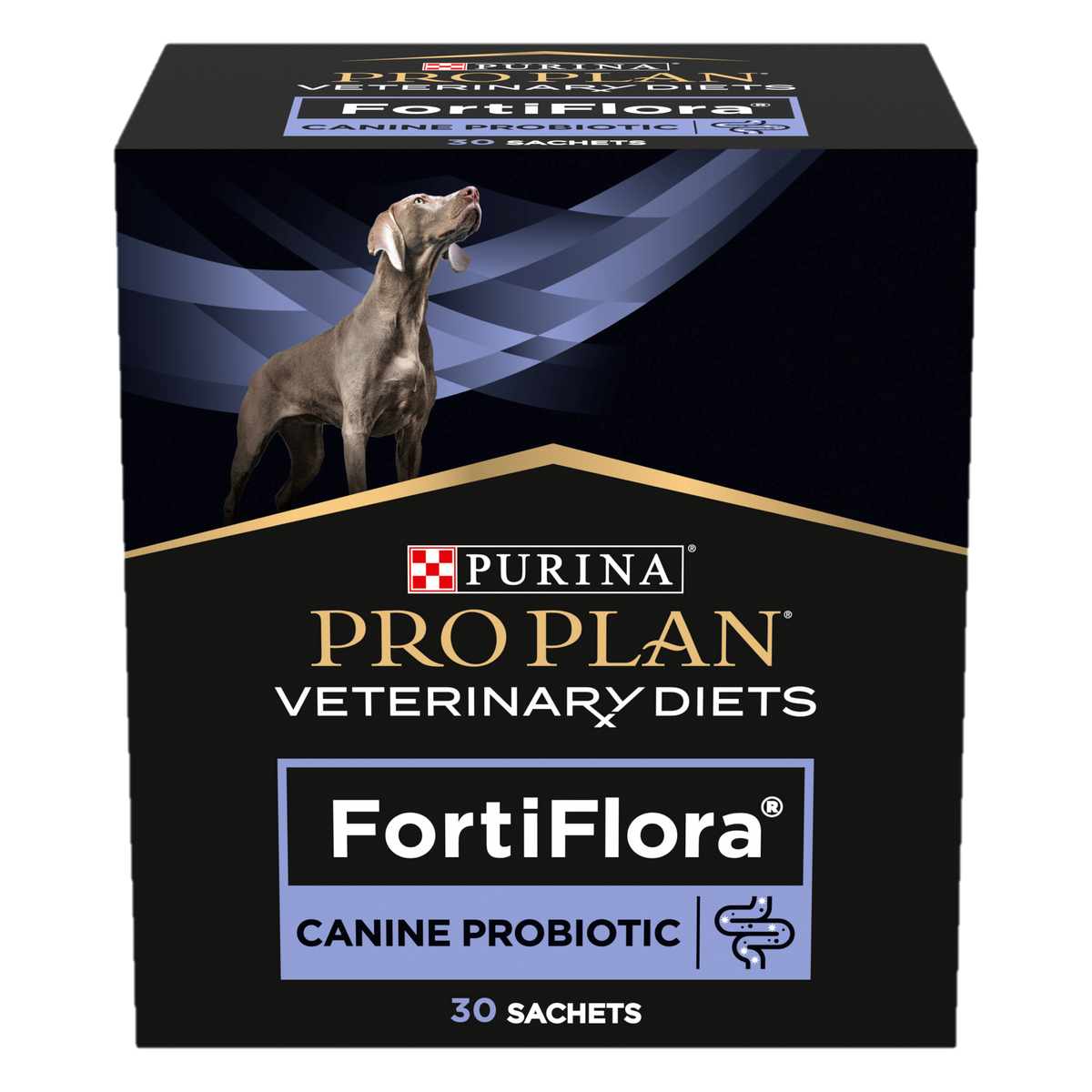 PURINA® PRO PLAN® FortiFlora® Maitohappobakteerivalmiste koirille.