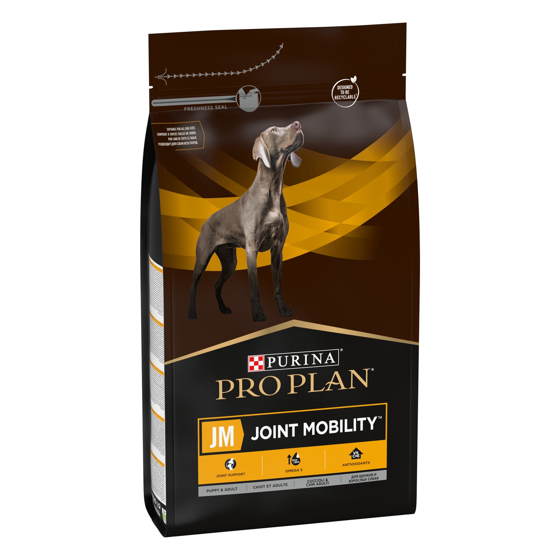 PURINA® PRO PLAN® Veterinary Diets JM Joint Mobility ruokapakkaus.