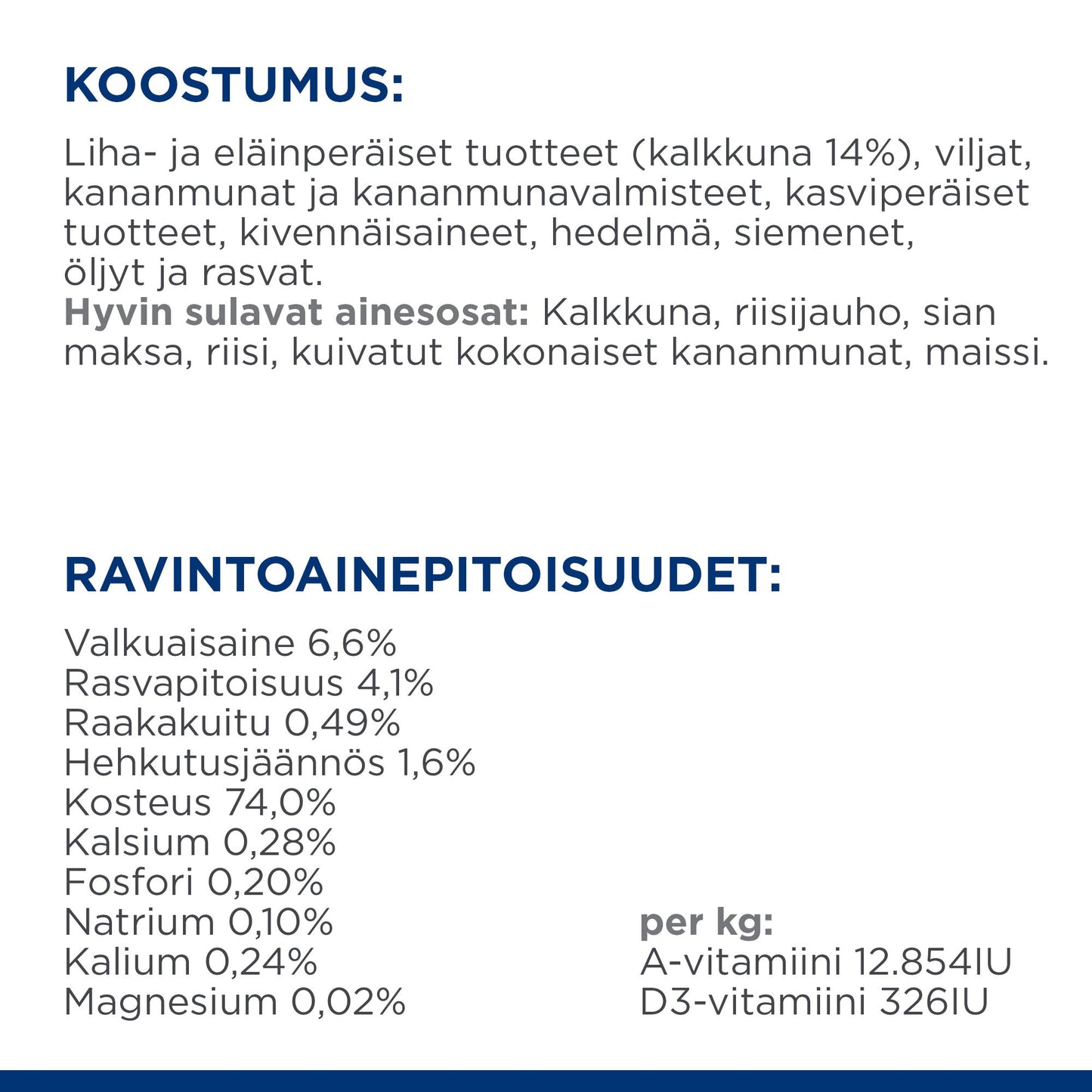 Hill's PRESCRIPTION DIET i/d koiran märkäruoka - kalkkuna 12x360g - PD id ActivBiome Can_DOG_BK31617__Composition_FI
