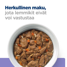 Hill's PRESCRIPTION DIET i/d Low Fat koiran märkäruoka - kana & kasviksia 12x354g - PD id LF ActiveBiome Stew_Chicken Veg_DOG_BK30807_Food-Look_FI