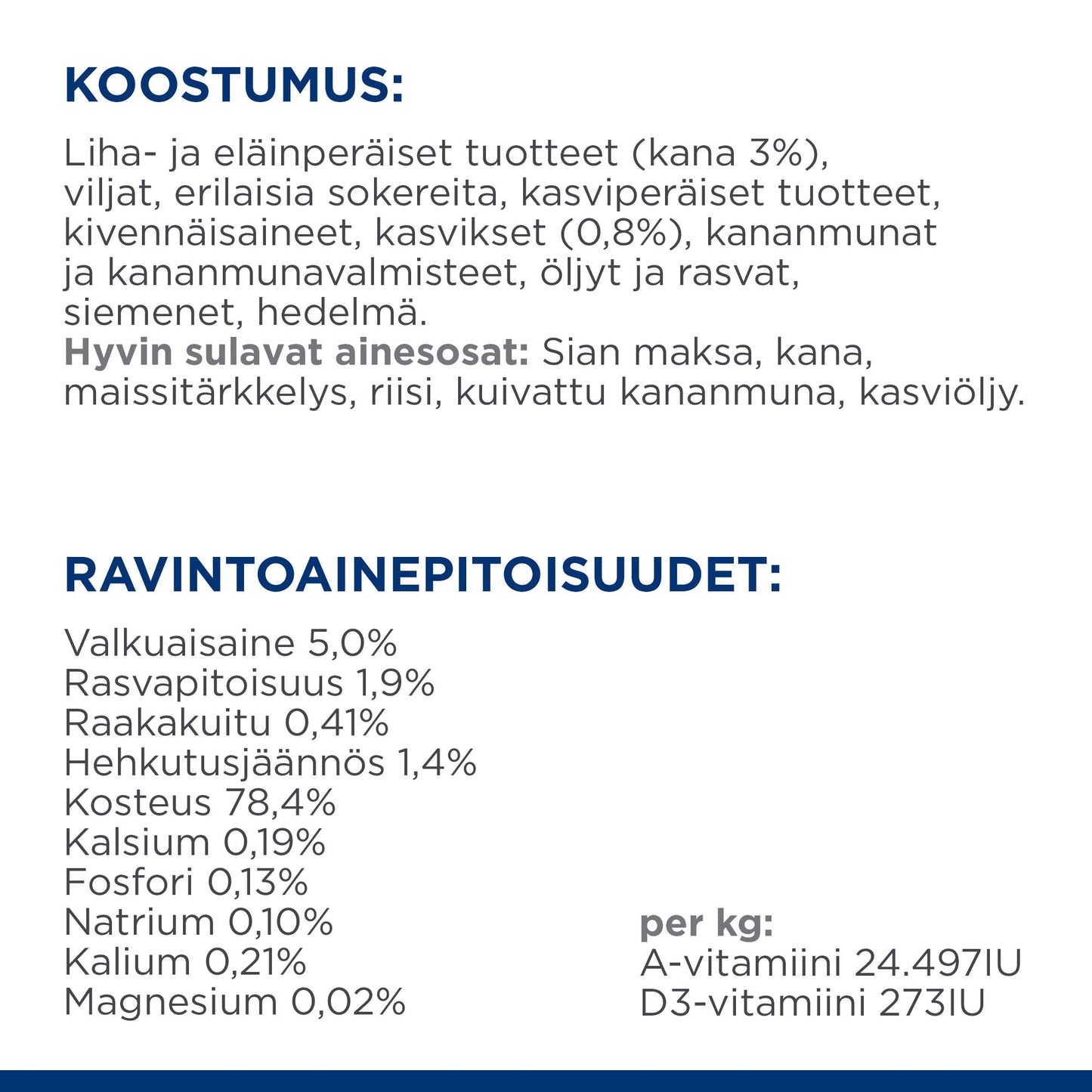 Hill's PRESCRIPTION DIET i/d Low Fat koiran märkäruoka - kana & kasviksia 12x354g - PD id LF ActiveBiome Stew_Chicken Veg_DOG_BK30807__Composition_FI