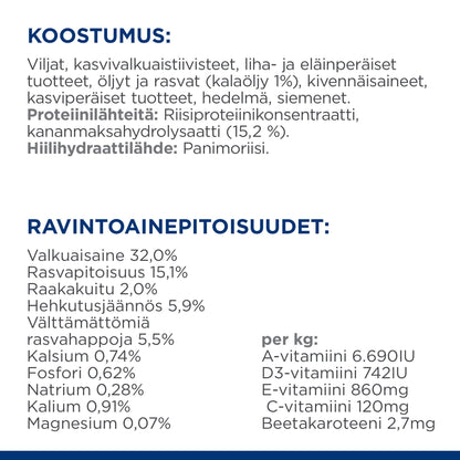 Hill's PRESCRIPTION DIET z/d kissan kuivaruoka - PD zd_CATBK30874M__Composition_FI