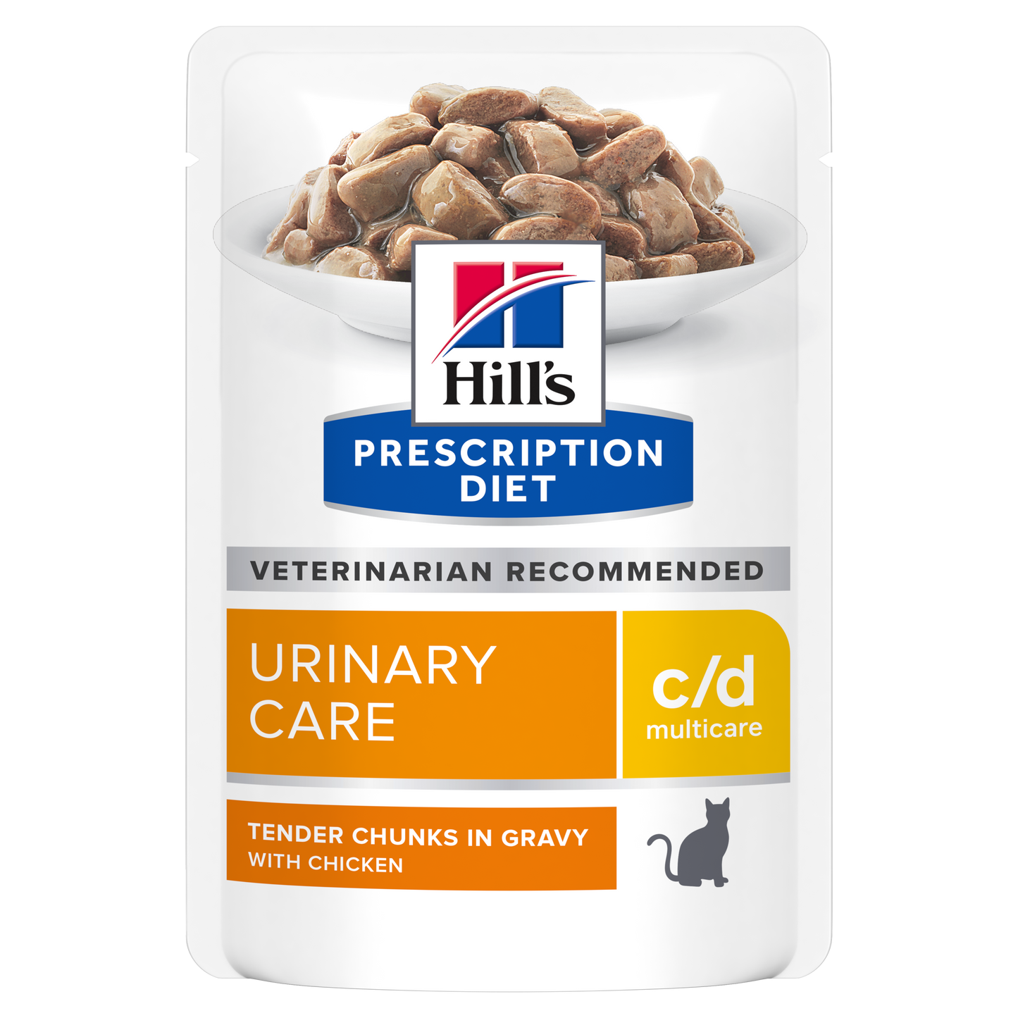 Hill's PRESCRIPTION DIET c/d Multicare kissan märkäruoka - kana 12x85g - packshot_png