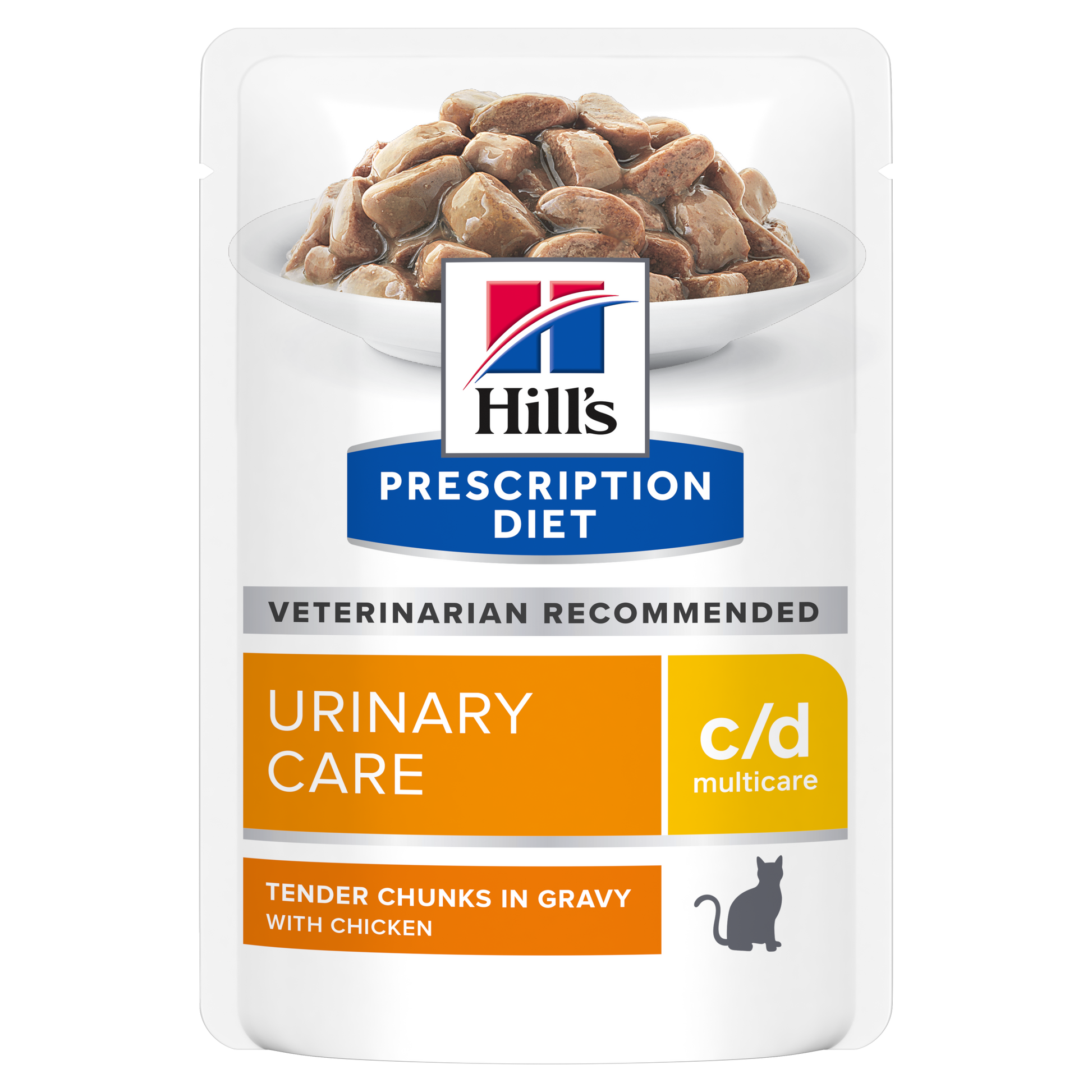 Hill's PRESCRIPTION DIET c/d Multicare kissan märkäruoka - kana 12x85g - packshot_png