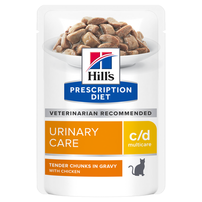 Hill's PRESCRIPTION DIET c/d Multicare kissan märkäruoka - kana 12x85g - packshot_png