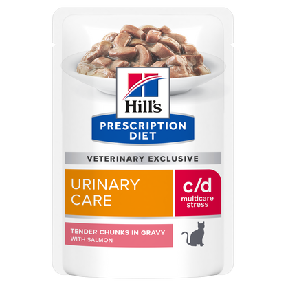 Hill's PRESCRIPTION DIET c/d Multicare Stress Urinary kissan märkäruoka - kana 12x85g - packshot_png