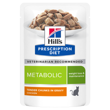 Hill's PRESCRIPTION DIET Metabolic kissan märkäruoka - kana 12x85g - packshot_png