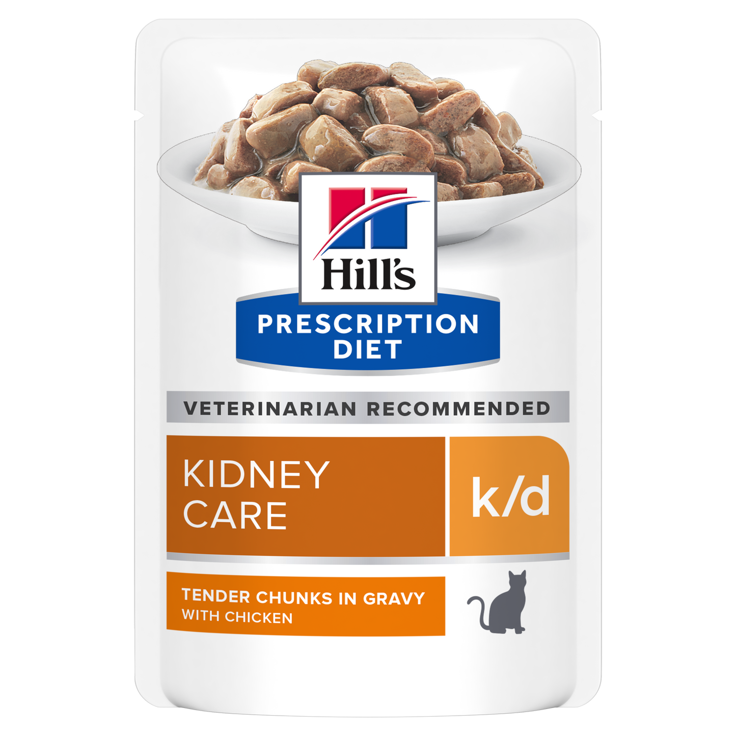 Hill's PRESCRIPTION DIET k/d kissan märkäruoka - kana 12x85g - packshot_png