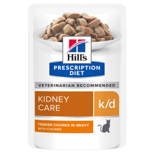 Hill's PRESCRIPTION DIET k/d kissan märkäruoka - kana 12x85g - packshot_png