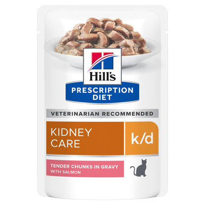 Hill's PRESCRIPTION DIET k/d kissan märkäruoka - lohi 12x85g - packshot_png
