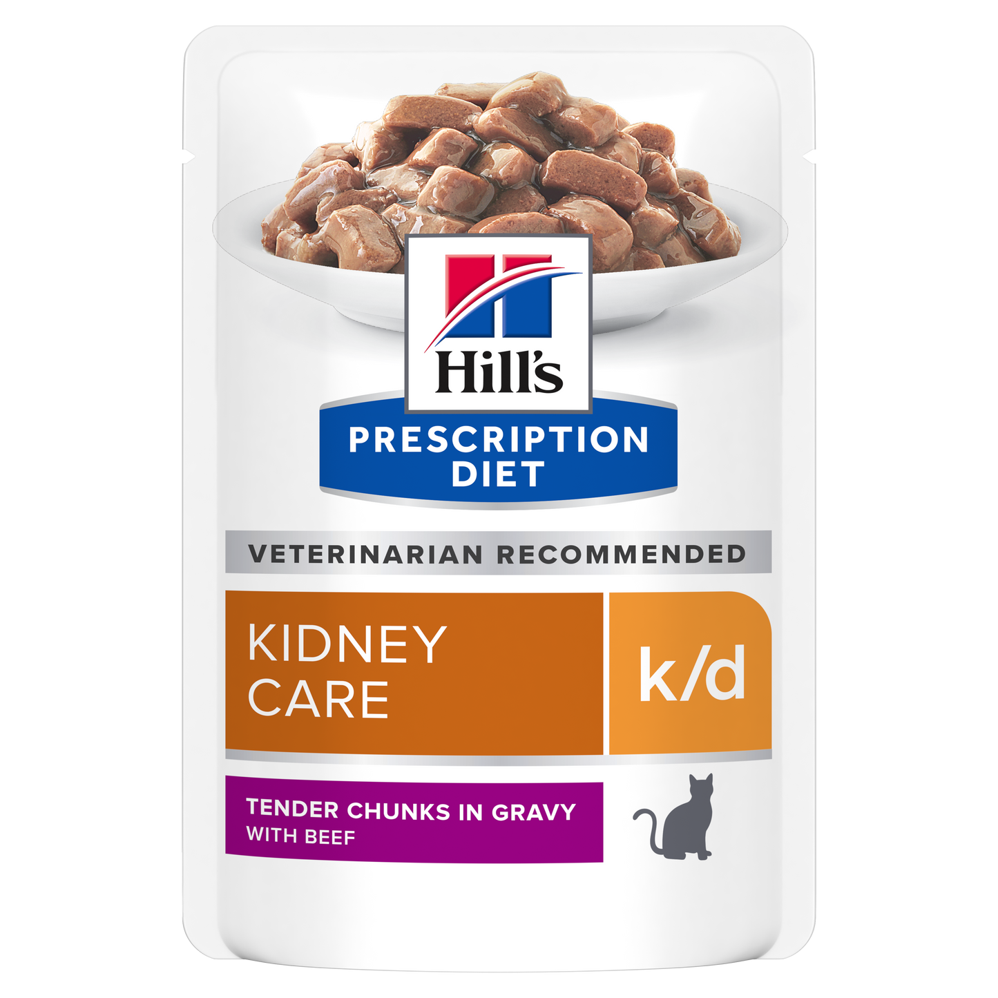 Hill's PRESCRIPTION DIET k/d kissan märkäruoka - naudanliha 12x85g - packshot_png
