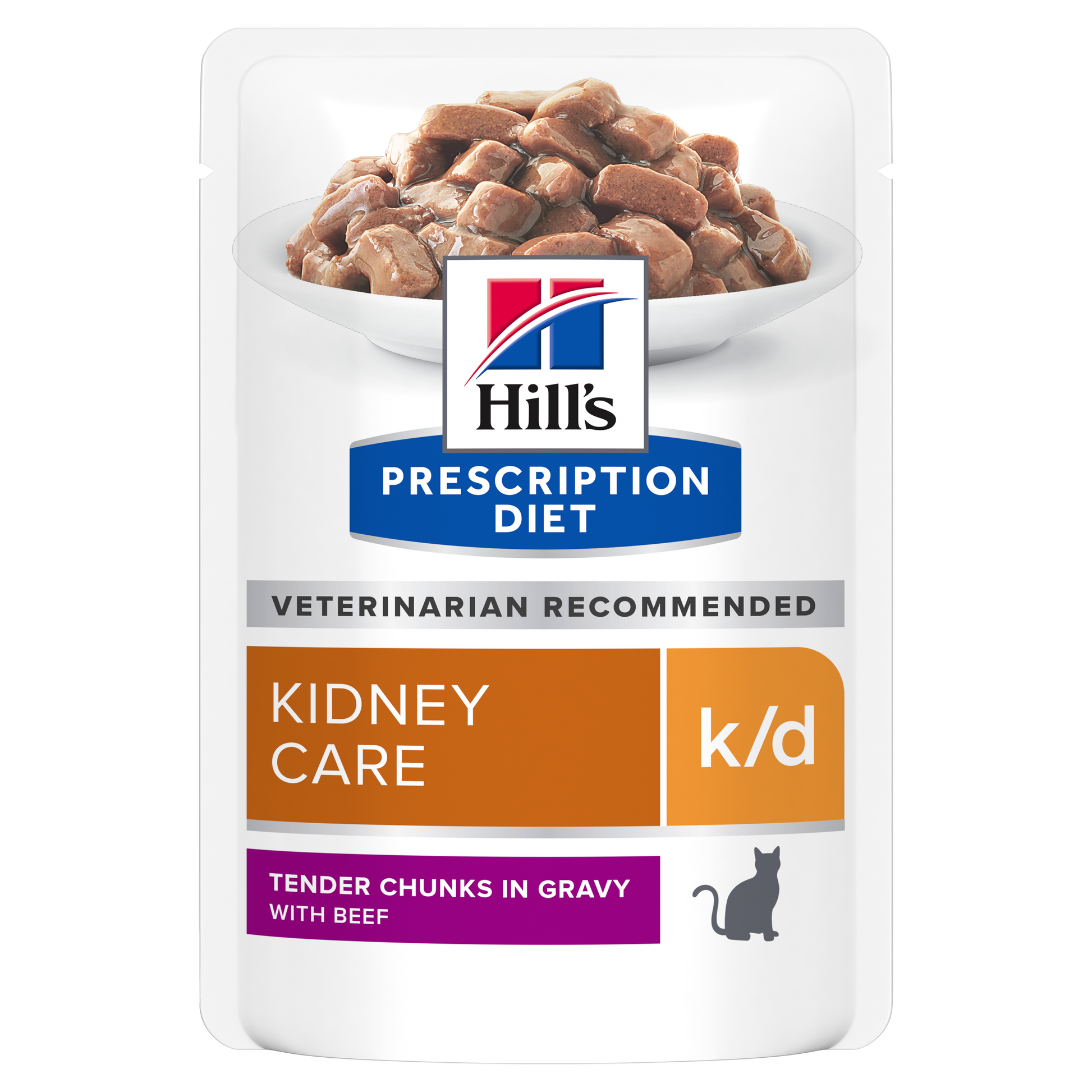 Hill's PRESCRIPTION DIET k/d kissan märkäruoka - naudanliha 12x85g - packshot_png