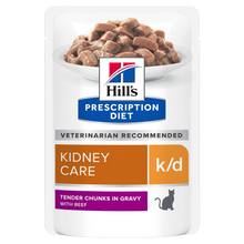 Hill's PRESCRIPTION DIET k/d kissan märkäruoka - naudanliha 12x85g - packshot_png