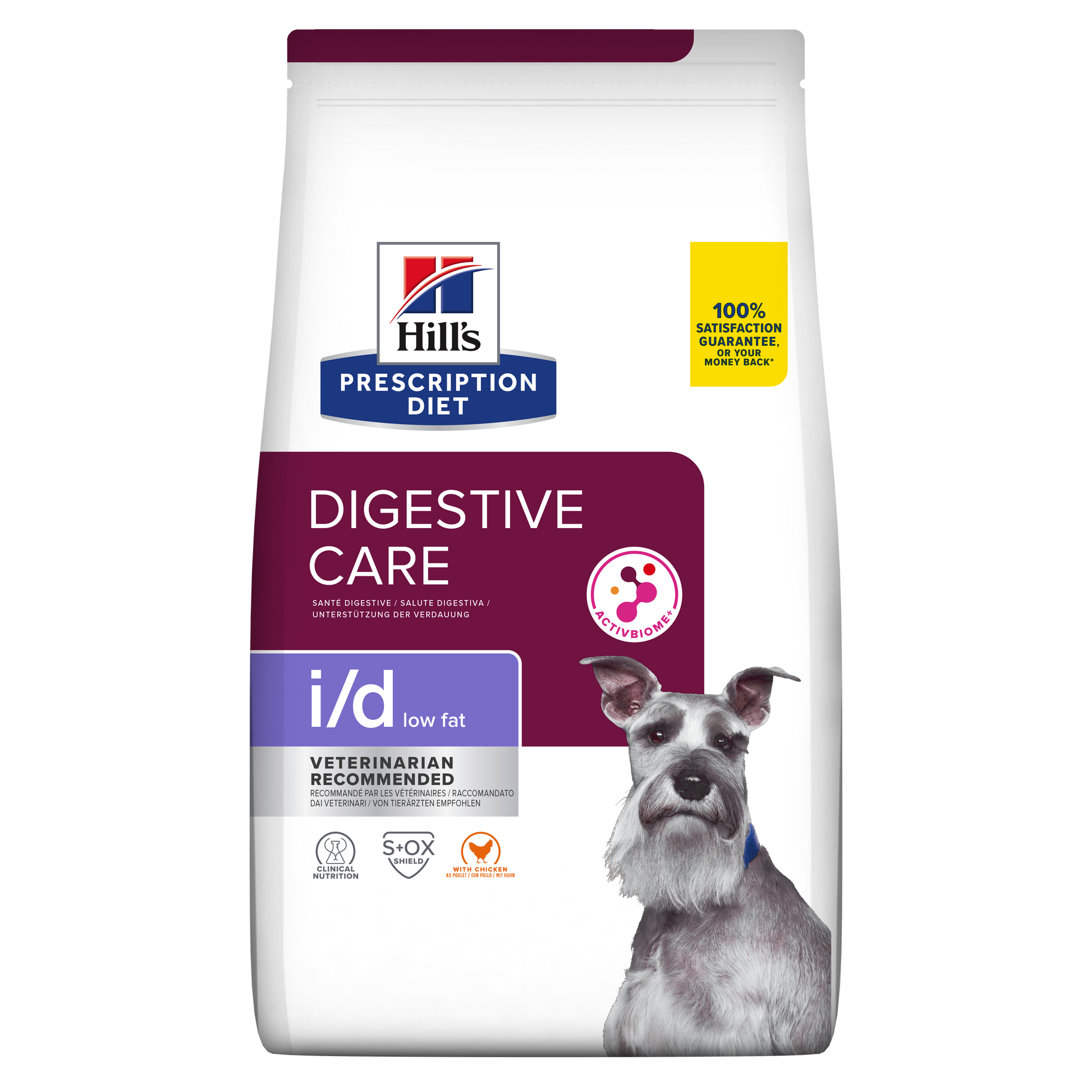 Hill's PRESCRIPTION DIET i/d Low Fat koiran kuivaruoka - kana - packshot_png
