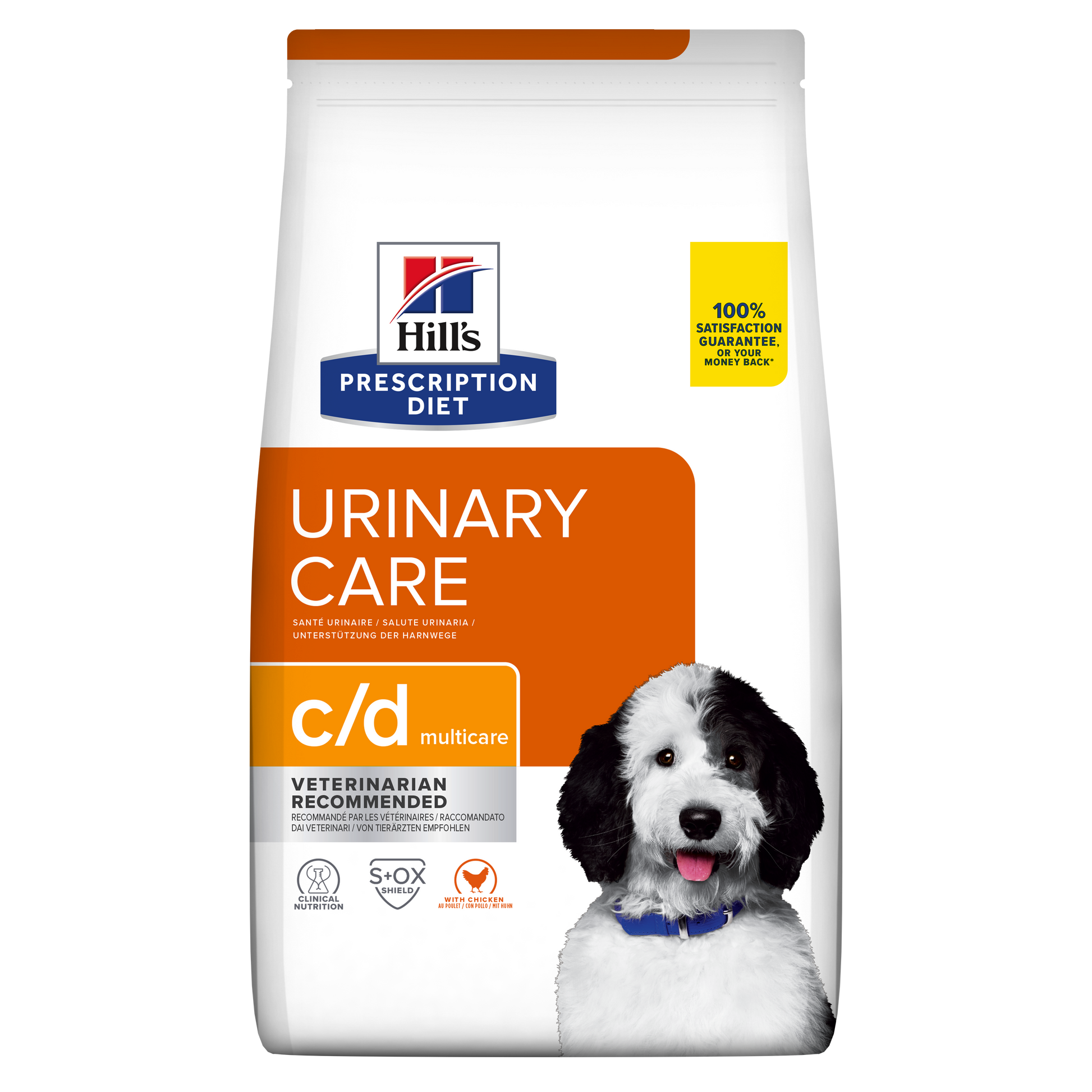 Hill's PRESCRIPTION DIET c/d Multicare koiran kuivaruoka - kana - packshot_png