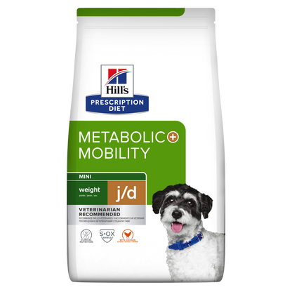 Hill's PRESCRIPTION DIET Metabolic + Mobility Mini koiran kuivaruoka - kana - packshot_png