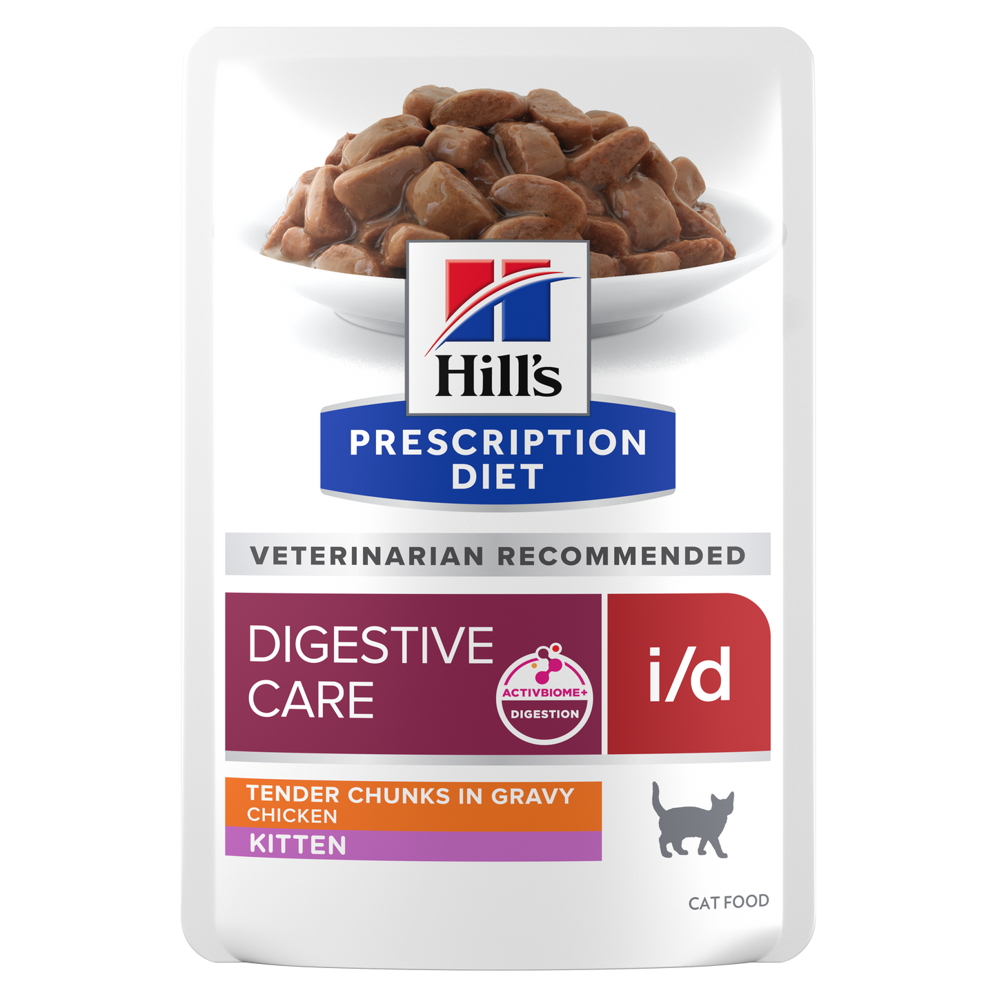 Hill's Prescription Diet i/d Digestive Care Wet with Chicken -ruoka kissanpennulle 12 x - packshot_png