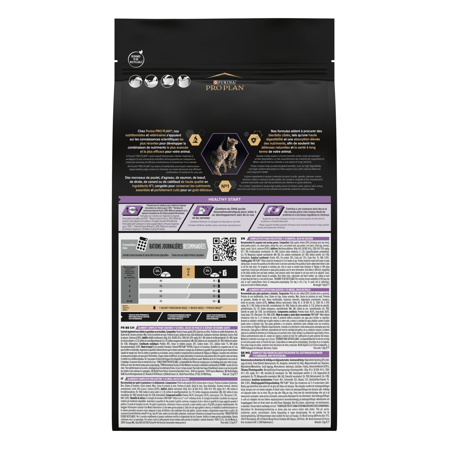 PURINA® PRO PLAN Healthy Start Kitten
