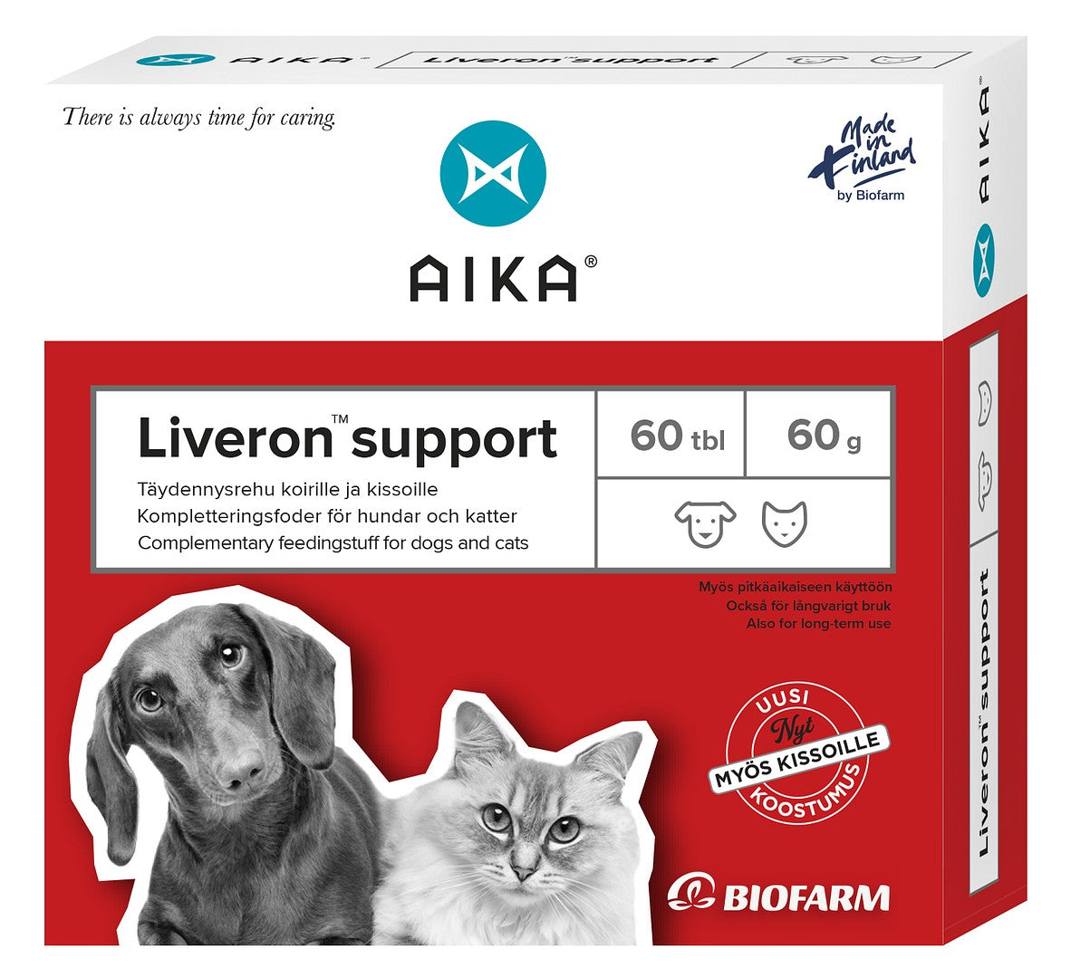 AIKA Liveron support - To support liver function 60 tabs.