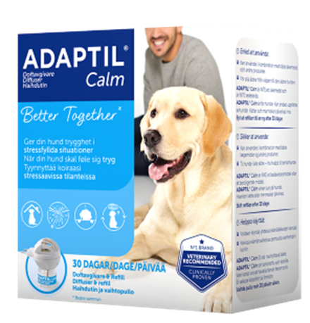 Adaptil Calm haihdutin ja liuos - Feromoni koirille